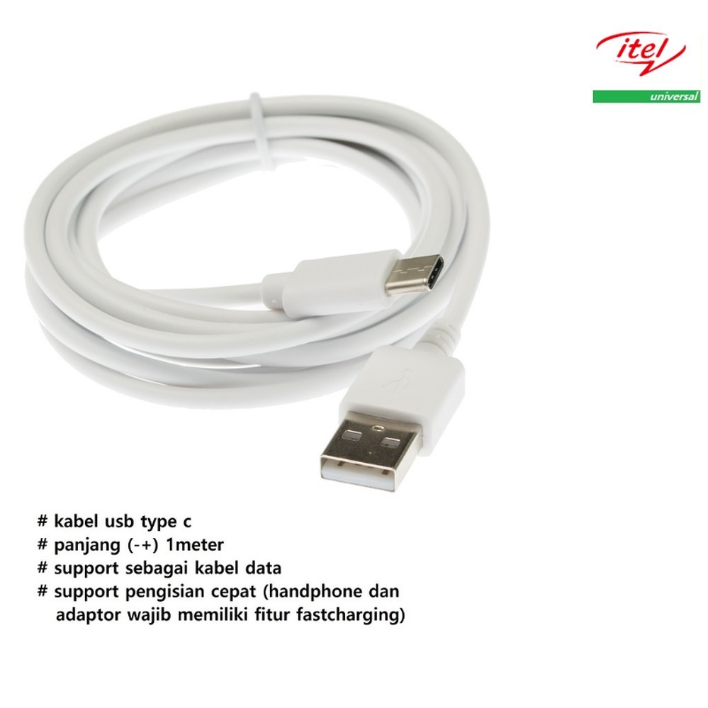 สายชาร์จ Usb type C itel A70 A665L
