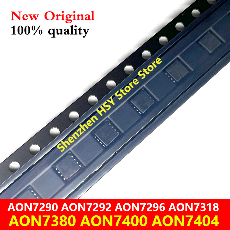 (10 ชิ้น) 100% ใหม่ AON7290 ATO7292 ATO7296 ATON7318 ATO7380 ATO7400 ATO7404 QFN-8 ชิปเซ็ต