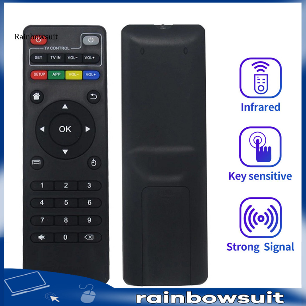 [RB] สําหรับ TV BOX H96/Z28/T95X/T95Z ABS รีโมทคอนโทรลไร้สายเทคโนโลยีอินฟราเรด
