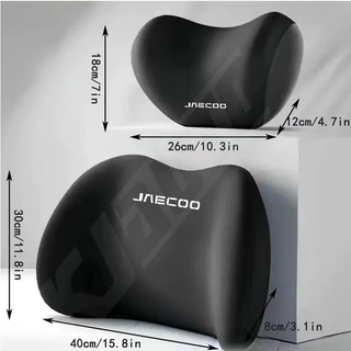 Jaecoo รถหน่วยความจําโฟมคอหมอนป้องกันเอวพนักพิงเบาะเอวรถพนักพิงศีรษะเบาะสําหรับ Jaecoo J6 J7 J8 PHEV อุปกรณ์ตกแต่งภายใน