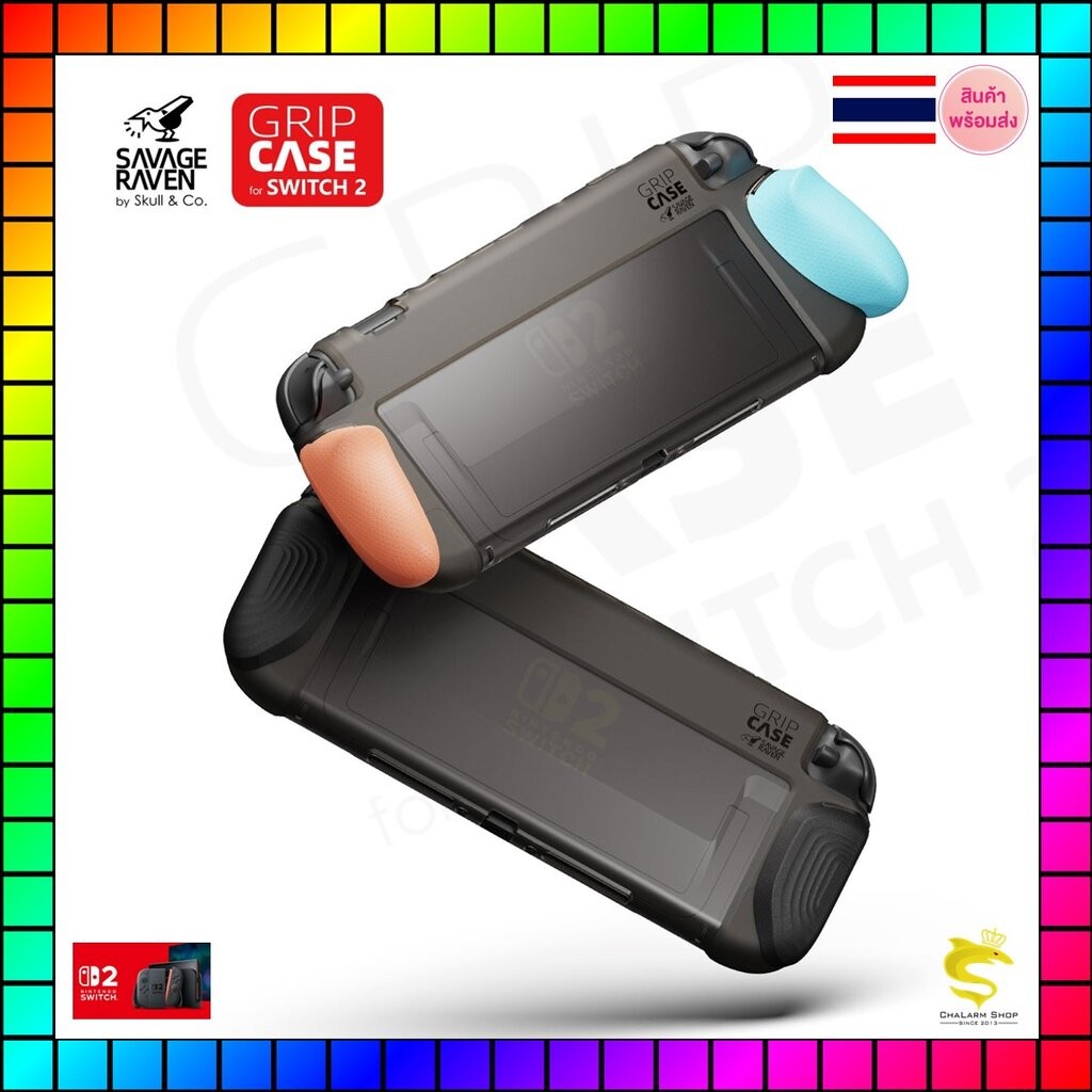 Savage Raven by Skull & Co. GripCase for Nintendo Switch 2 (รุ่นปี 2025)