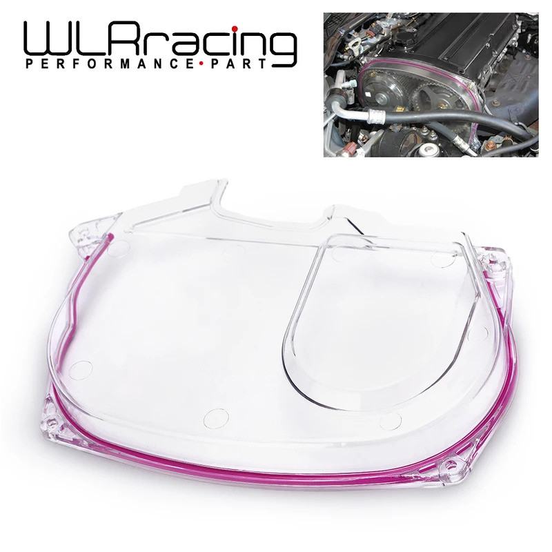 QQ Clear Cam Gear Pulley เข็มขัดสําหรับ 05-07 Mitsubishi Lancer Evolution 9 EVO IX 4G63t CT9A CT9W โ