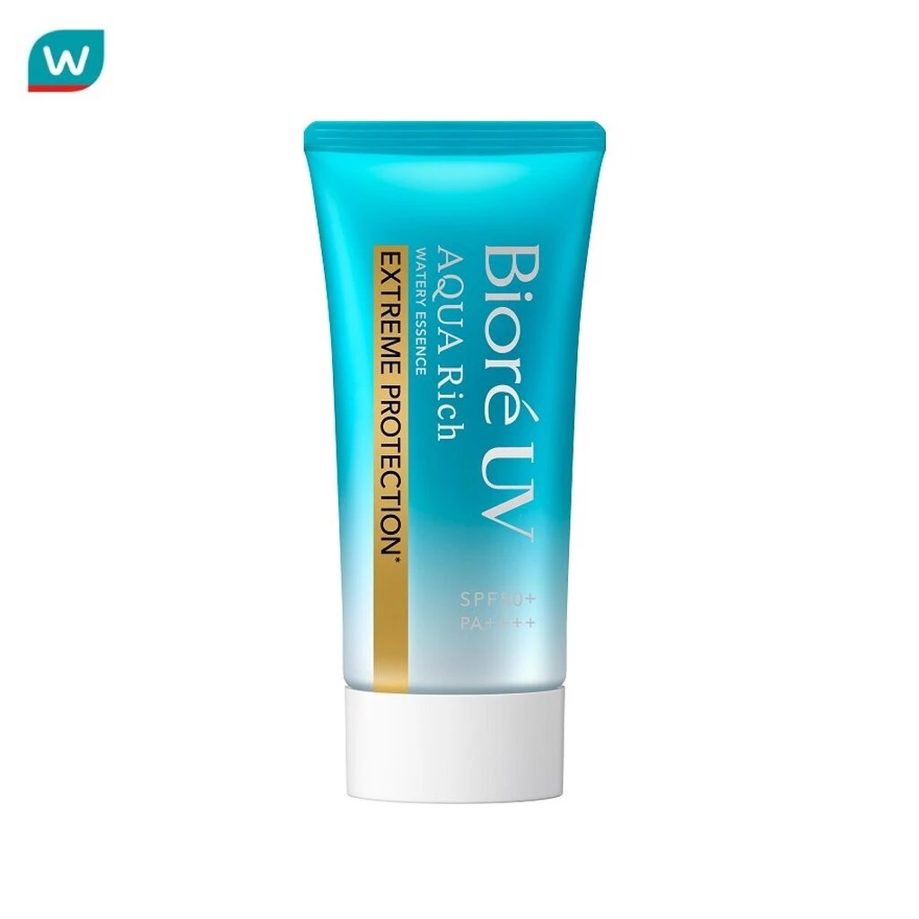 Biore บิโอเร ยูวี อะควา ริช วอเตอร์รี่ เอสเซ้นส์ เอ็กซ์ตรีม โพรเทคชั่น SPF50+PA++++ 50 กรัม