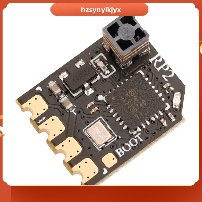 hzsynyikjyxrRP2 ตัวรับสัญญาณนาโน 2.4Ghz ELRS Receiver สีดํา สําหรับ TX16S TX12 ELRS เวอร์ชัน