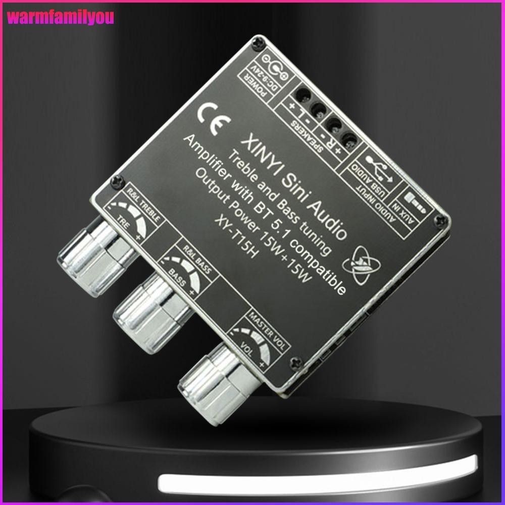 familyou XY-T15H Audio Digital Power Amplifier Board Bluetooth-เข้ากันได้กับ 5.1 2.0 Channel APP ควบ