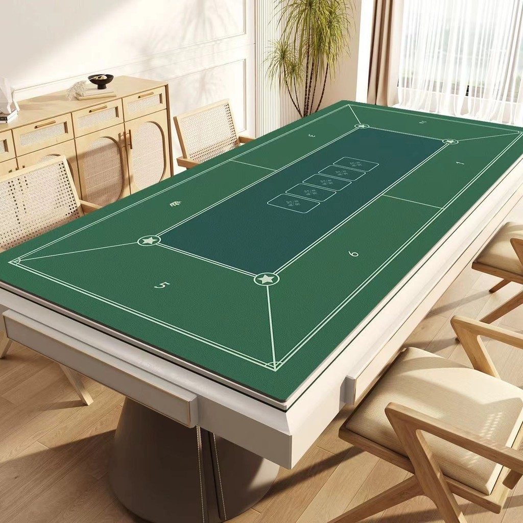 ผ้าปูโต๊ะ Texas Holdem ผ้าปูโต๊ะ Texas Crystal Velvet Plus กํามะหยี่หนา Seaming Professional Holdem 