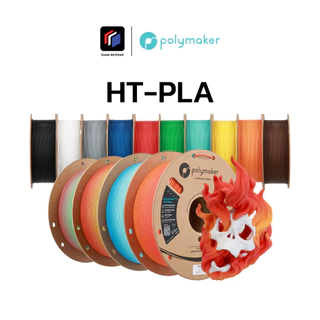 เส้น PLA ทนร้อน 150 องศา Polymaker HT-PLA ตากแดดได้ ไม่เสียรูป พิมพ์ง่าย ขัดกระดาษทราย ไม่ยุบ