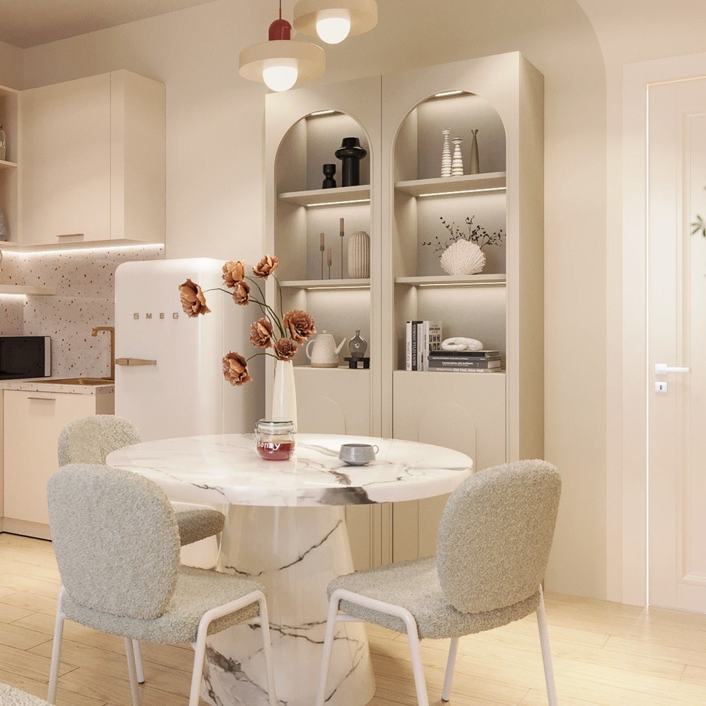 SB Design Square ตู้โชว์ขนาด 60 ซม รุ่น Lavique (60x42x230 ซม.) แบรนด์ SB FURNITURE