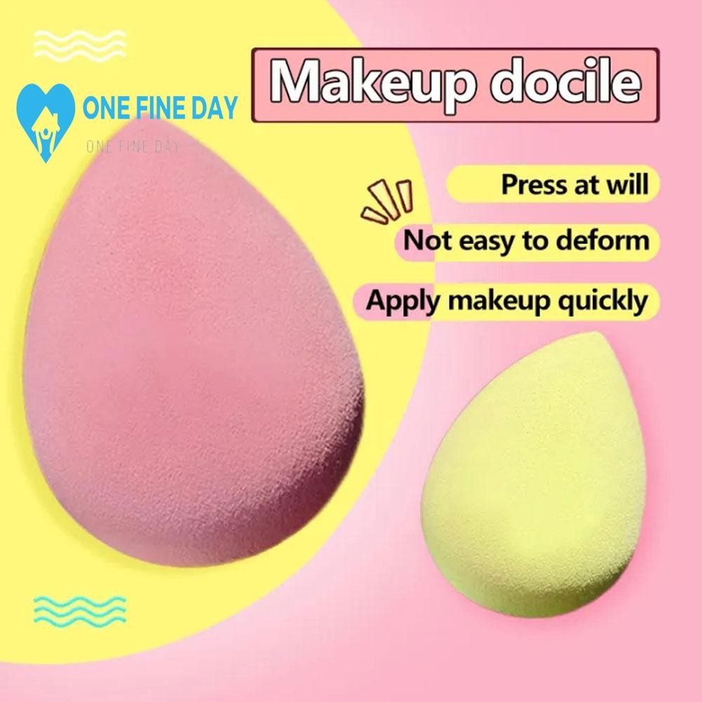 Make Up Sponges For Face Beauty Blender With Color Case Foundation Powder Blush Blender K2l7