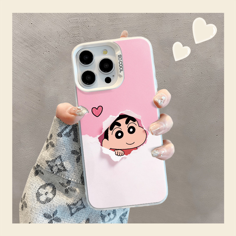 Love Shinchan สําหรับ Vivo Y17 Y12 Y12S Y30 Y7S Y50 Y100 S10 S10E V23E V23 V25 V27 V29 X60 X70 X80 X