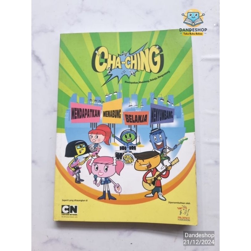 Cha-Ching - เก็จเพื่อประหยัดช้อปปิ้งและ Make Up - Prudence Fondation - หนังสือนิทานสําหรับเด็กมือสอง