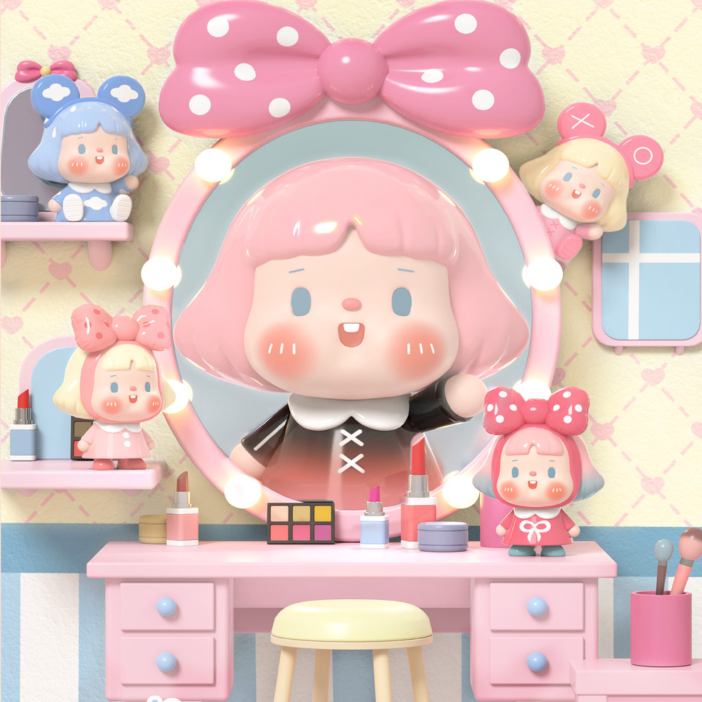 BUBBLE Versatile Girl Series Mini Beans80 ชิ้น