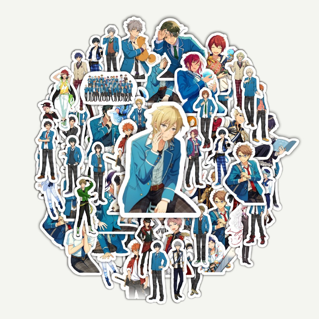 สติ๊กเกอร์แพ็ค Ensemble Stars Character Mix Game Series สติ๊กเกอร์วิดีโอ | สติ๊กเกอร์ TUMBLR | สติ๊ก