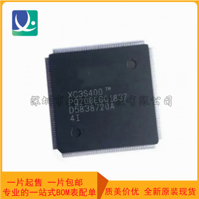 ยี่ห้อใหม่ Original XC3S400-4PQ208I ฝัง CPLD Complex Programmable Logic อุปกรณ์ QFP208