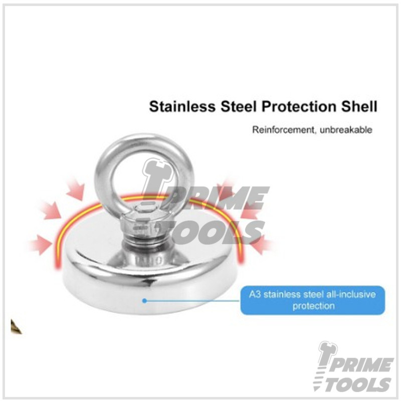 Neodymium Recovery แม่เหล็กเก็บของแรงดูดสูง แม่เหล็กตกปลาแรงสูง กลาง และเล็ก - รูปที่ 4