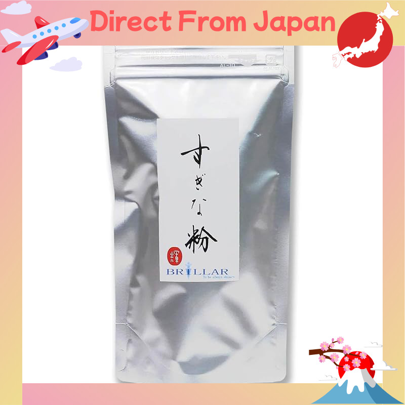 Yufuin Organic Sun-Dried Non-Roasted Japanese Equisetum Powder (100g, 300g, 1-3 Bags Available)【Dire