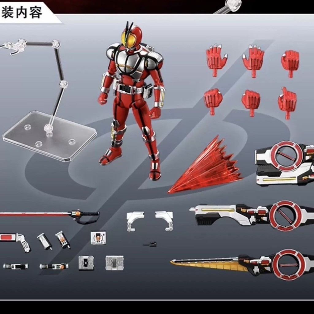 [คลังสินค้าพร้อม] Bandai Toy Bandai Model PB Limited FRS Kamen Rider 555 Burst Form