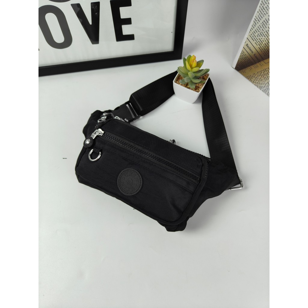 กระเป๋าคาดอก+คาดเอว กระเป๋าผ้า ช่องเยอะพร้อส่ง #คาดเอว - รูปที่ 4