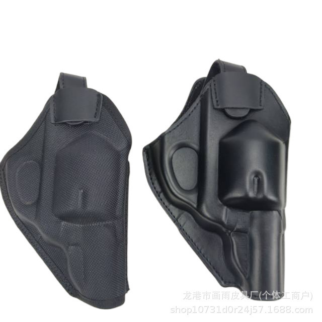 Revolver กระเป๋ายุทธวิธีซองหนัง Oxford ผ้า 05 สไตล์ล้อ Quick Handle Holster zp-5 Cowhide หนังดวงจันท