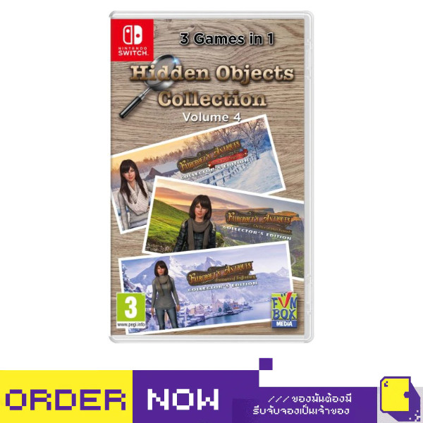 [+..••] NSW HIDDEN OBJECTS COLLECTION VOLUME 4 (เกม Nintendo Switch™ 🎮) | By ClaSsIC GaME