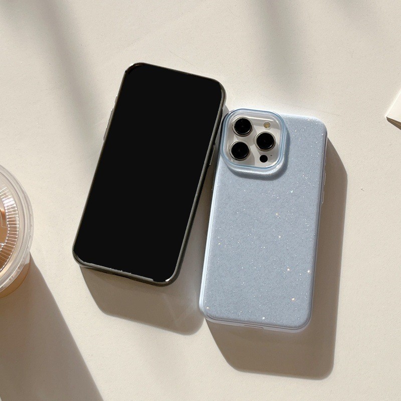 เคสโทรศัพท์มือถือ for iPhone 13 11 16 pro max Case iPhone 11 15 pro max 14 12 13 pro max สีเจลลี่ น่ารัก เงาวับ INS ราคา ถูกที่สุด ดีลบีเคเค แกลเลอรีภาพที่ 2