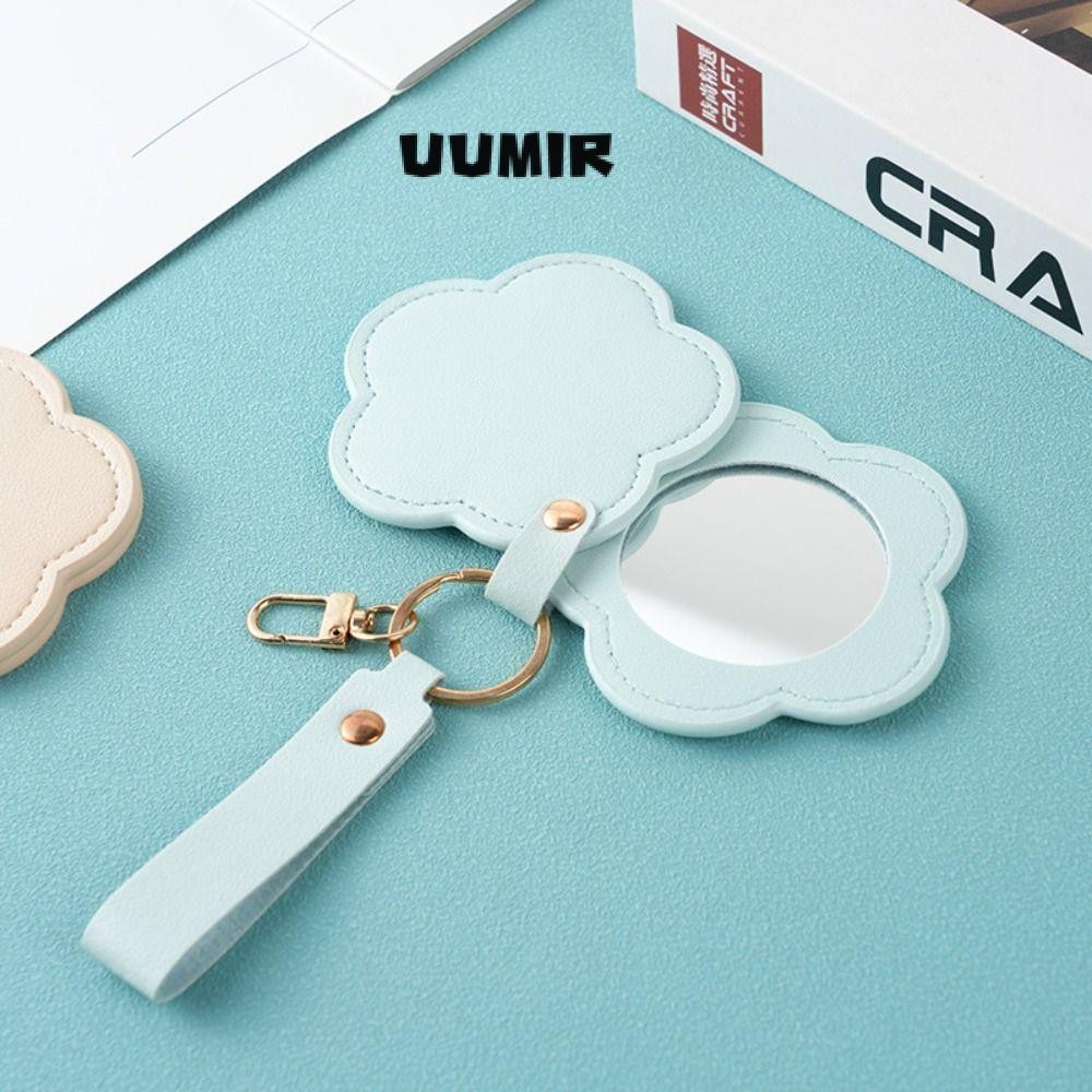 ยูมิร์ พวงกุญแจรูปดอกไม้,พวงกุญแจกระจกแต่งหน้าหรูหราอเนกประสงค์,หนัง ปู่ สร้างสรรค์กระเป๋าพกพาแขวนจี้ของขวัญ