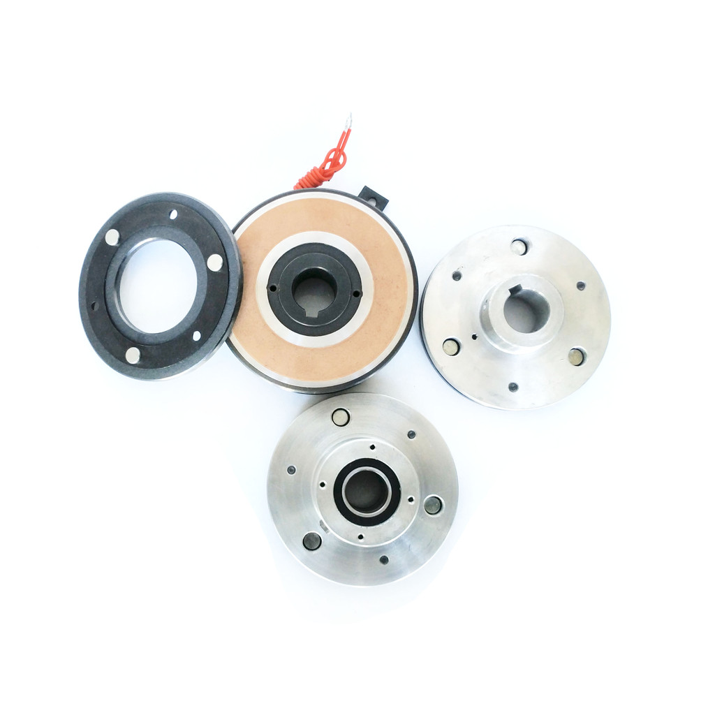 TWESC2-40A 24VDC 40NM คลัทช์มอเตอร์คลัตช์แม่เหล็กไฟฟ้าแบบแห้งดิสก์เดียว