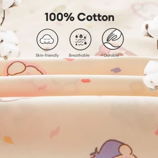 ผ้าฝ้าย 100% ปลอกหมอน คิตตี้ Crayon Shin-chan pillowcase ดินสอสีชินจัง 30*50 ซม. 40*60 ซม.48*74 ซม.