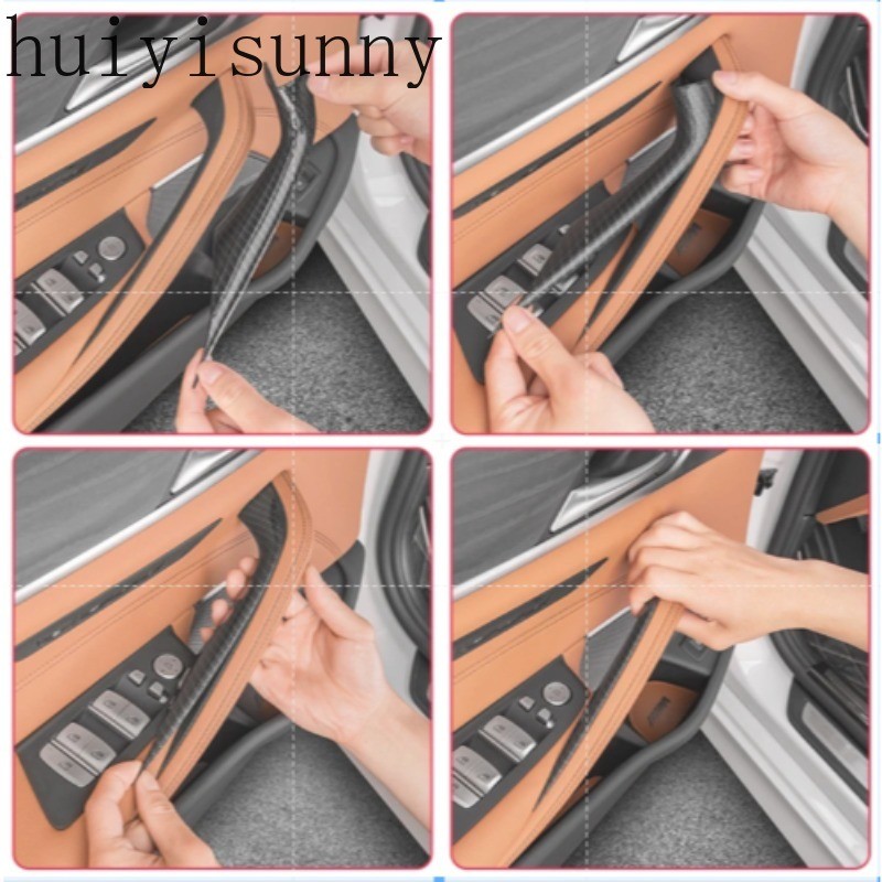 HYS BMW 5 Series มือจับประตูแบบถอดได้ฝาครอบด้านใน G30 G38 F90 M5 530i M Sport 540i ป้องกัน ราคา ถูกที่สุด ดีลบีเคเค แกลเลอรีภาพที่ 4