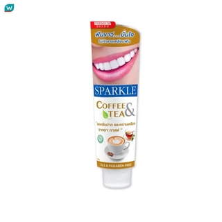Sparkle สปาร์คเคิล ยาสีฟัน ดริงเกอร์ไวท์เทนนิ่ง คอฟฟี่ แอนด์ ที 90 กรัม