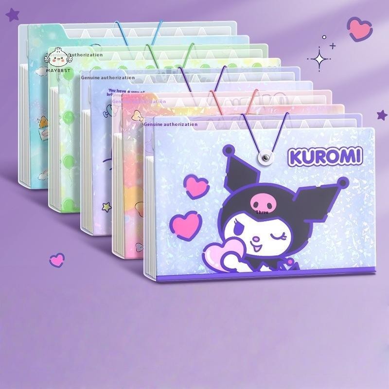 {เมย์เบส} โฟลเดอร์กระเป๋าออร์แกนความจุขนาดใหญ่หลายชั้นโฟลเดอร์การ์ตูน ก4 แฟ้มกระเป๋านักเรียนสอบถุงเก็บกระดาษ {ไทย}