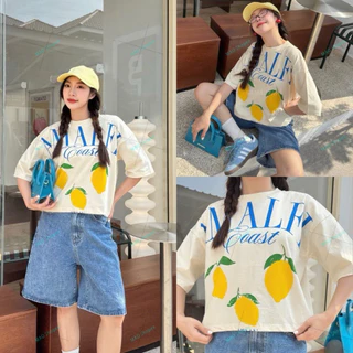 COD✅ (จัดส่งในกรุงเทพฯ) MAO Shop 🧸เสื้อยืดโอเวอร์ไซส์ Oversize ผ้าดิบ SHE รวมลาย เสื้อน่ารัก เสื้อหวานๆ