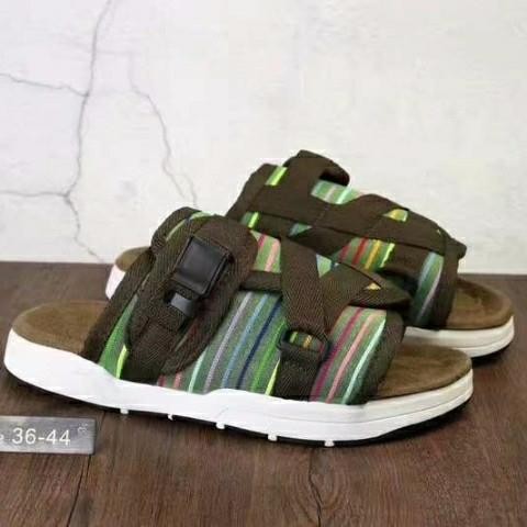 Visvim Edison Chen Fujiwara Hiro Li Chen Shawn Yue รองเท้าแตะอินเทรนด์การศึกษา visvim Edison Chen, F