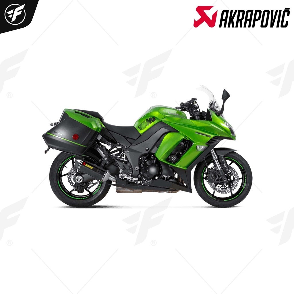 ท่อสูตร/ท่อแต่ง/ท่อไอเสีย Akrapovic Z1000 slip: for Kawasaki Z1000 2010-2020/Z1000 Sx 2011-2016