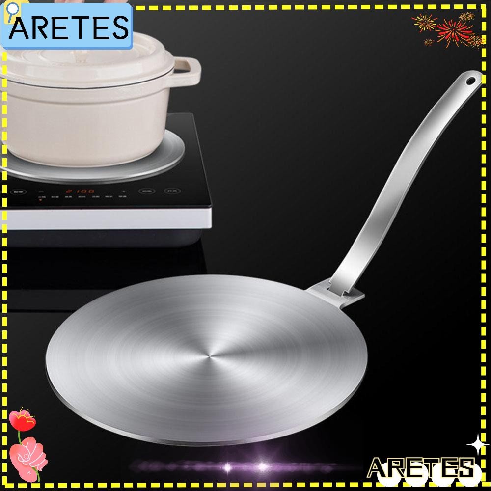 ARETS Induction Hob Converter Plate Diffuser, เครื่องมือห้องครัวความร้อนประสิทธิภาพการนําความร้อน, ส