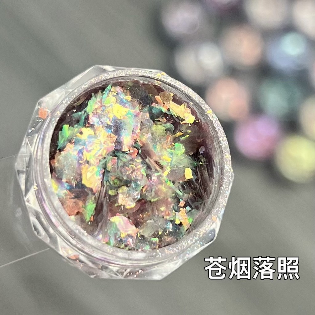 ผงโอปอลกระพริบญี่ปุ่นบางเฉียบPolarized Phantom Edelweiss Powder Cloud Brocade Powderเล็บเลื่อม ราคา ถูกที่สุด ดีลบีเคเค แกลเลอรีภาพที่ 7