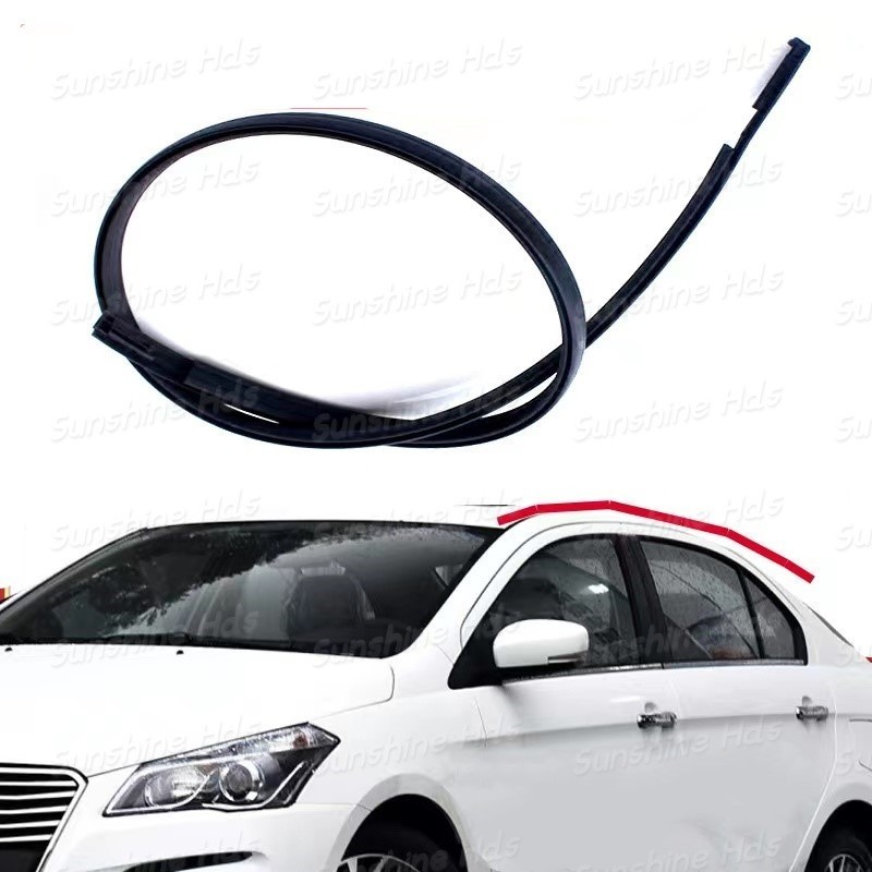 หลังคายางหลังคา Moulding หลังคารถด้านบนซีลสําหรับ Suzuki Ciaz 2015 2016 2017 2018