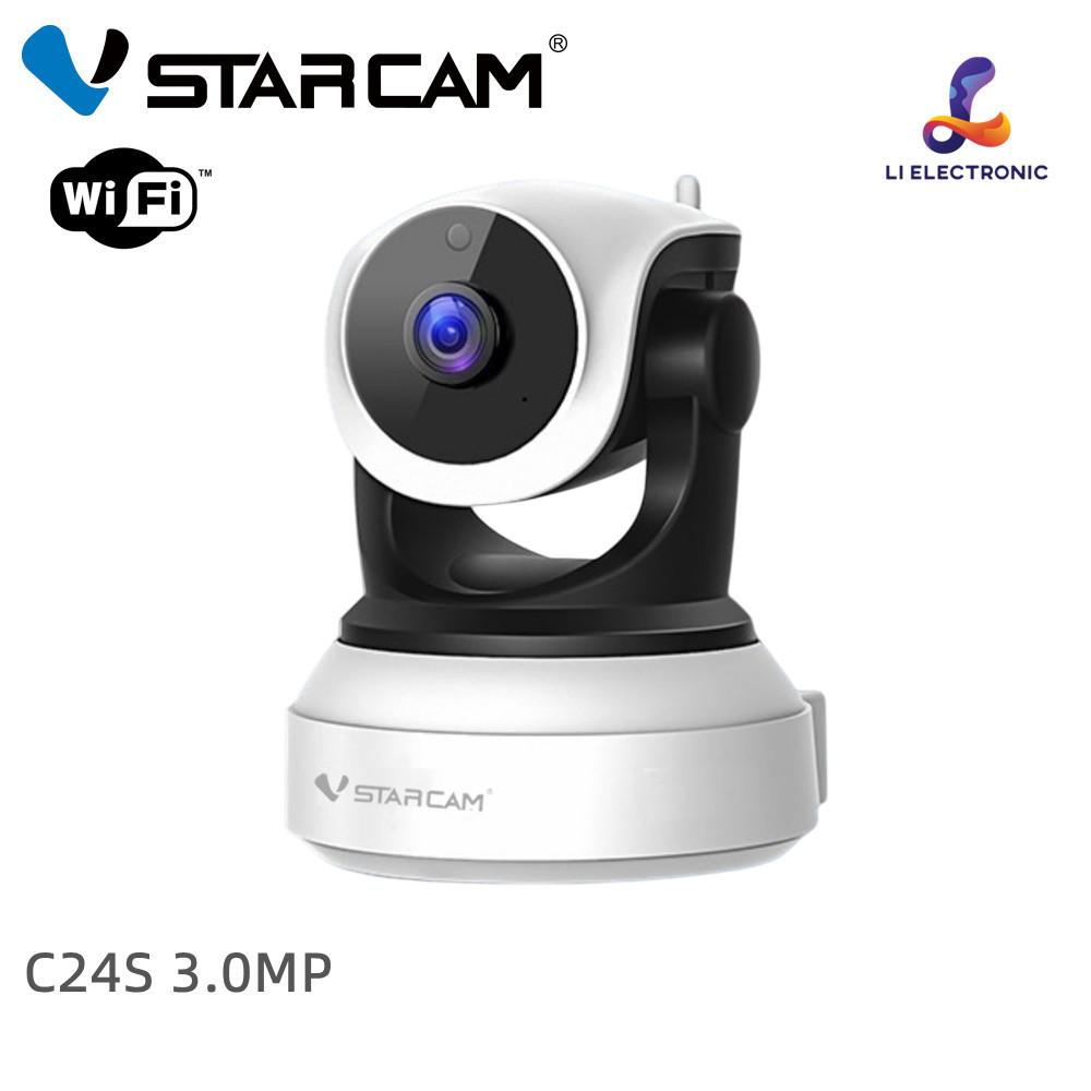 VSTARCAM C24S 3.0MP กล้องวงจรปิดไร้สาย กล้องวงจรปิด IP Camera สำหรับใช้ภายใน