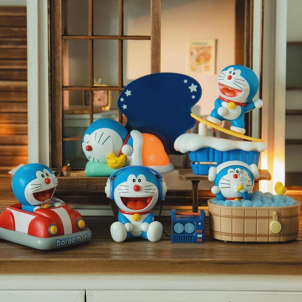 2025 KFC KFC Doraemon ของเล่น KFC Doraemon Tinkerbell Night Light ของขวัญตกแต่งรูป