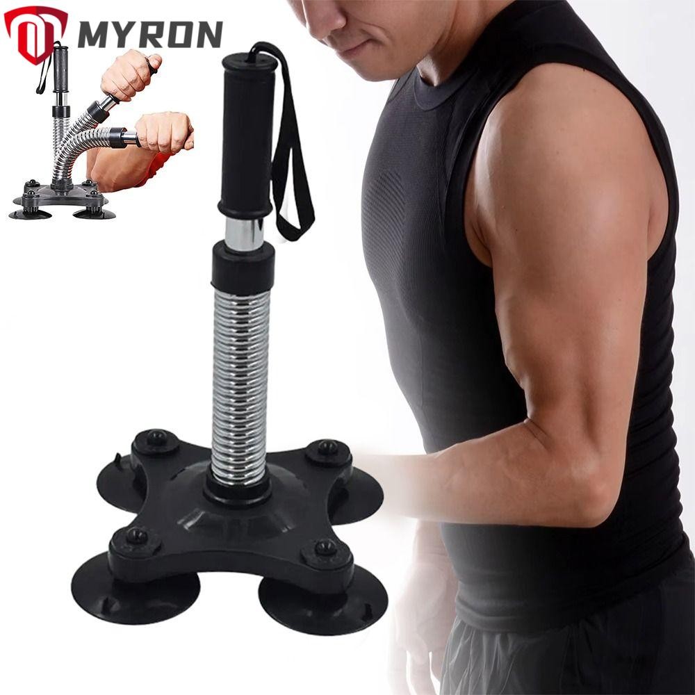 MYRON Arm Wrestling Trainer, Health Care Heavy Duty Forearm Trainer, 4 ถ้วยดูดฟิตเนสอุปกรณ์ผู้หญิงผู