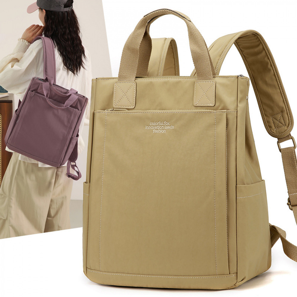 MMstore ColorfulFox กระเป๋าเป้สะพายหลังแบบใหม่ ปี 2025 ความจุ 16 นิ้ว สำหรับคอมพิวเตอร์ และใช้งานในโรงเรียน กีฬา และยิม