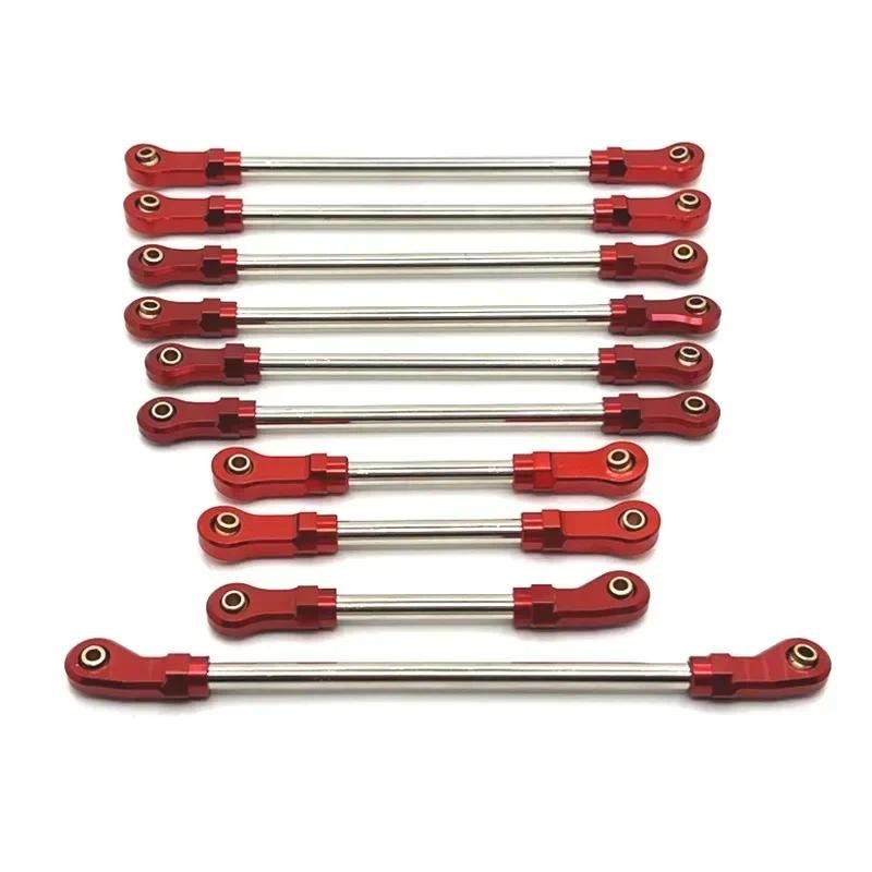 อะไหล่รถยนต์ RC โลหะอัพเกรดรถ Tie Rod ใช้สําหรับ WLtoys 104006 104010 104020 104026