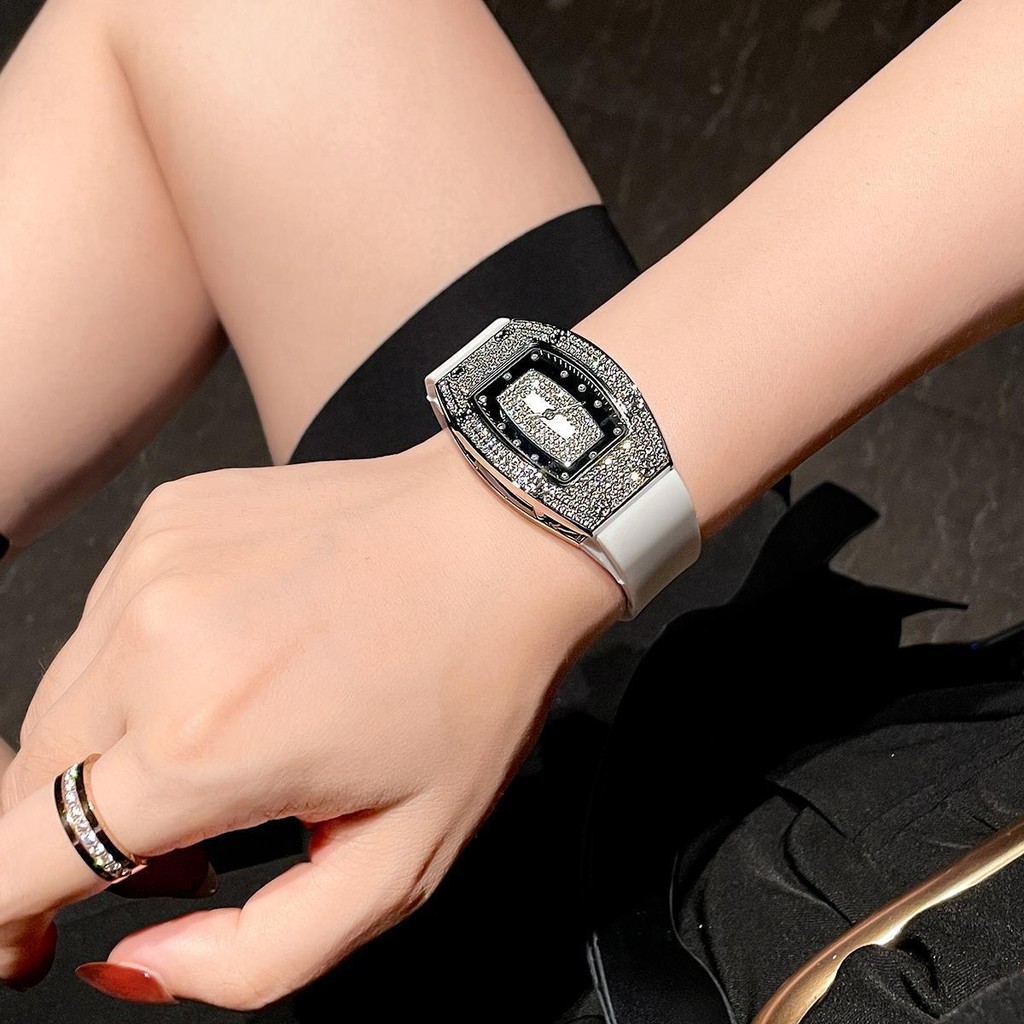 Fgf ริชาร์ด ครอบงํานาฬิกาหญิงระดับไฮเอนด์รู้สึกสุภาพสตรีนักเรียนหญิงแฟชั่นด้านบนสิบแบรนด์2021ใหม่มิล