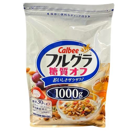 Limited Distribution Calbee Frugra Low Sugar 1000g x 1 Bag