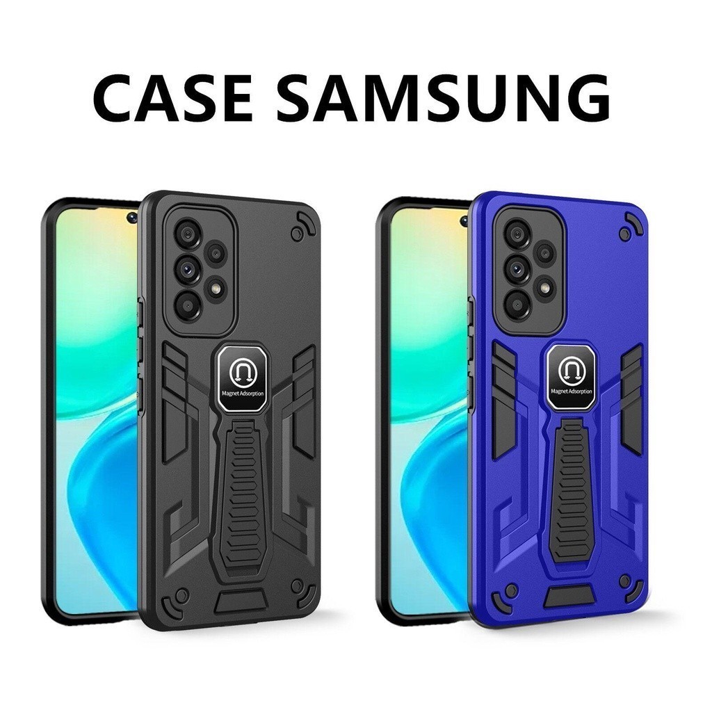 เคสแม่เหล็กหุ่นยนต์ Samsung A7 2017 มีขาตั้ง กันกระแทก