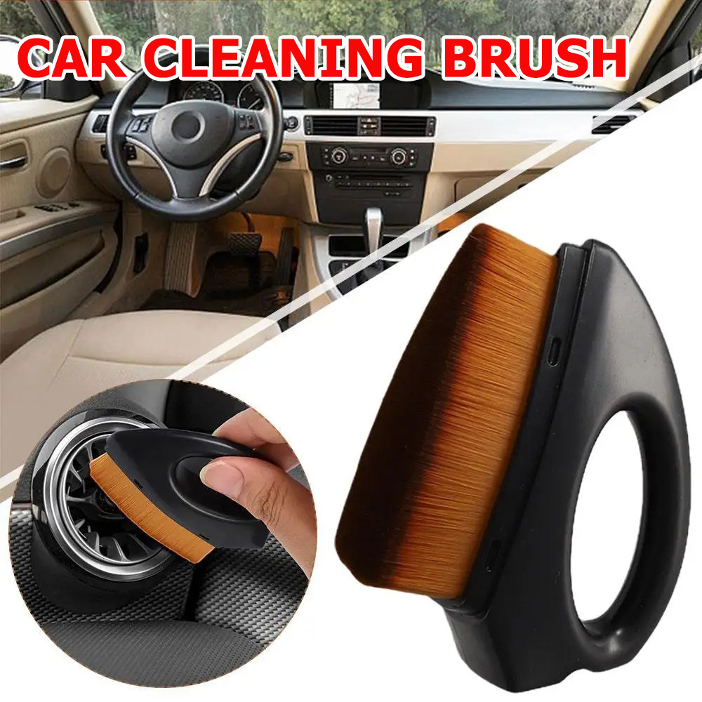 ยางรถยนต์ Shine Applicator Ultra Fine ใยสังเคราะห์แปรงรายละเอียดยางรถ Ergonomic Handle Auto Wash ยางทําความสะอาด