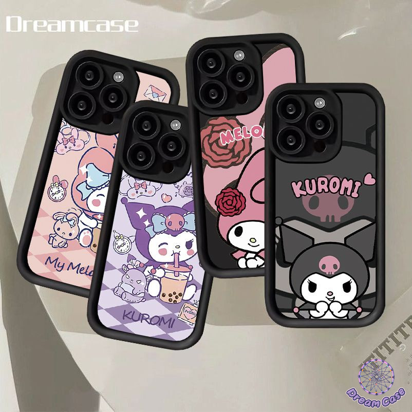 เคสการ์ตูนน่ารักของคุโรมิเมโลดี้ Redmi 13C A1 12C 10A 9A 10C 9C 12 10 Note 10 13 11s 11 10s 12 Pro POCO X5