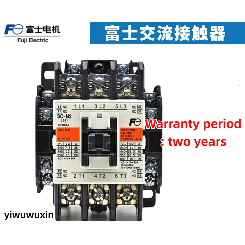 คอนแทคเตอร์ Fuji AC SC-N1/N2/N2S/N3/N4 SC/1N/2N/3N/2SN SC-N1/G, SC-N2S/G, SC-N3/G, SC-N/G, SC-N/G 38