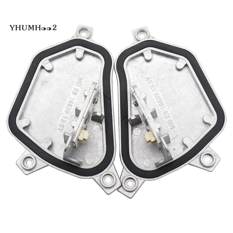 [yhumh002]ซ้ายและขวาสําหรับ-BMW X1 F48 2017-2019 LED DRL ไฟหน้ากลางวันวิ่งโมดูลควบคุมแสง 63117428789 & 63117428790