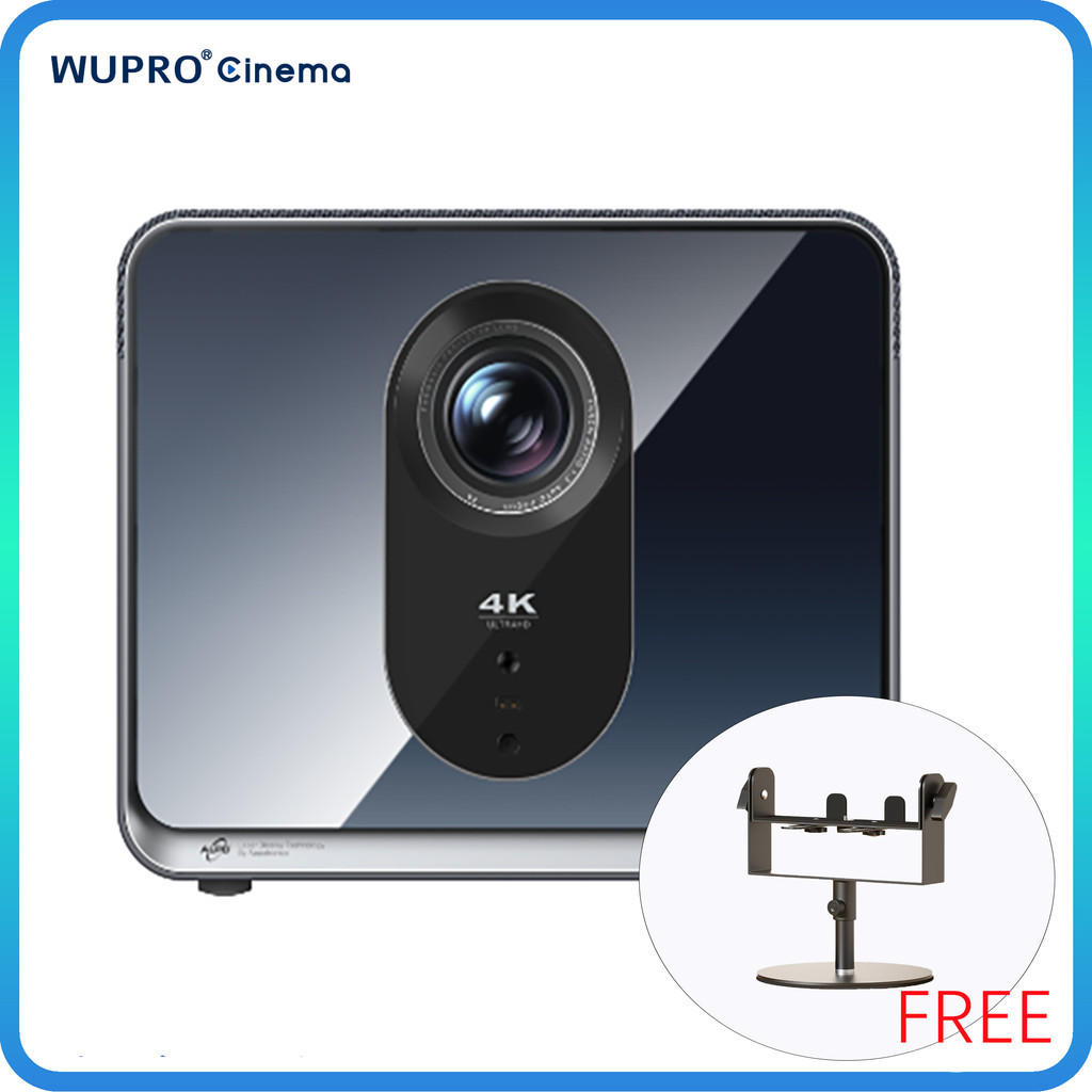 【เพิ่มลงในตะกร้า ของขวัญฟรี】Formovie X5 4K Laser Projector  1080P HD แอพในตัว Android  Projector